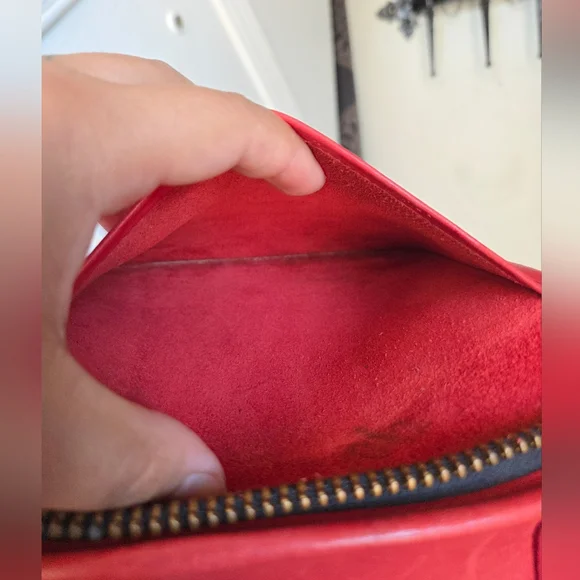 Vintage Coach NYC Red Slim Satchel 9430❤️🥀 - Picture 11 of 15